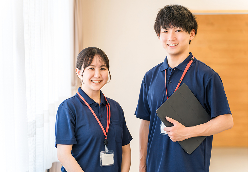 豊富な人員と手厚い設備体制
